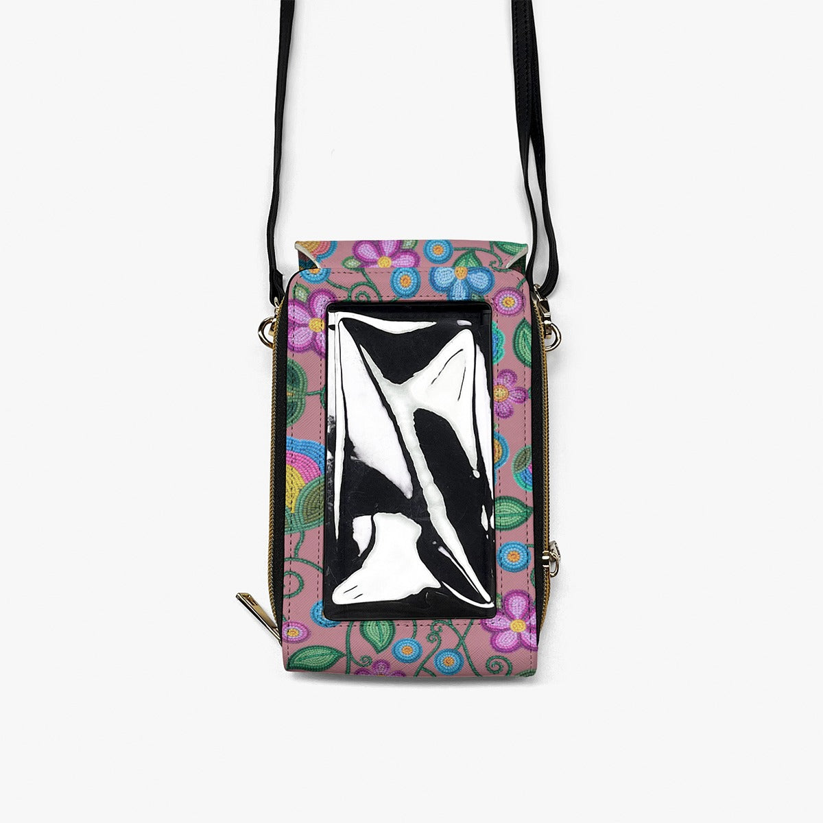 Turquoise Sunbeam Peach Mobile Phone Chest Bag