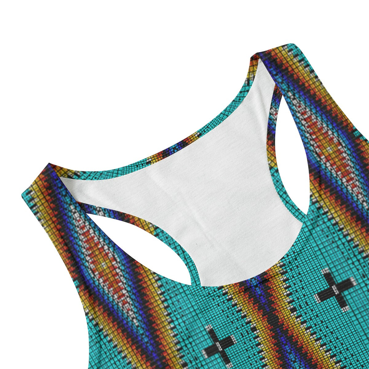 Diamond in the Bluff Turquoise Eco-friendly Women's Tank Top