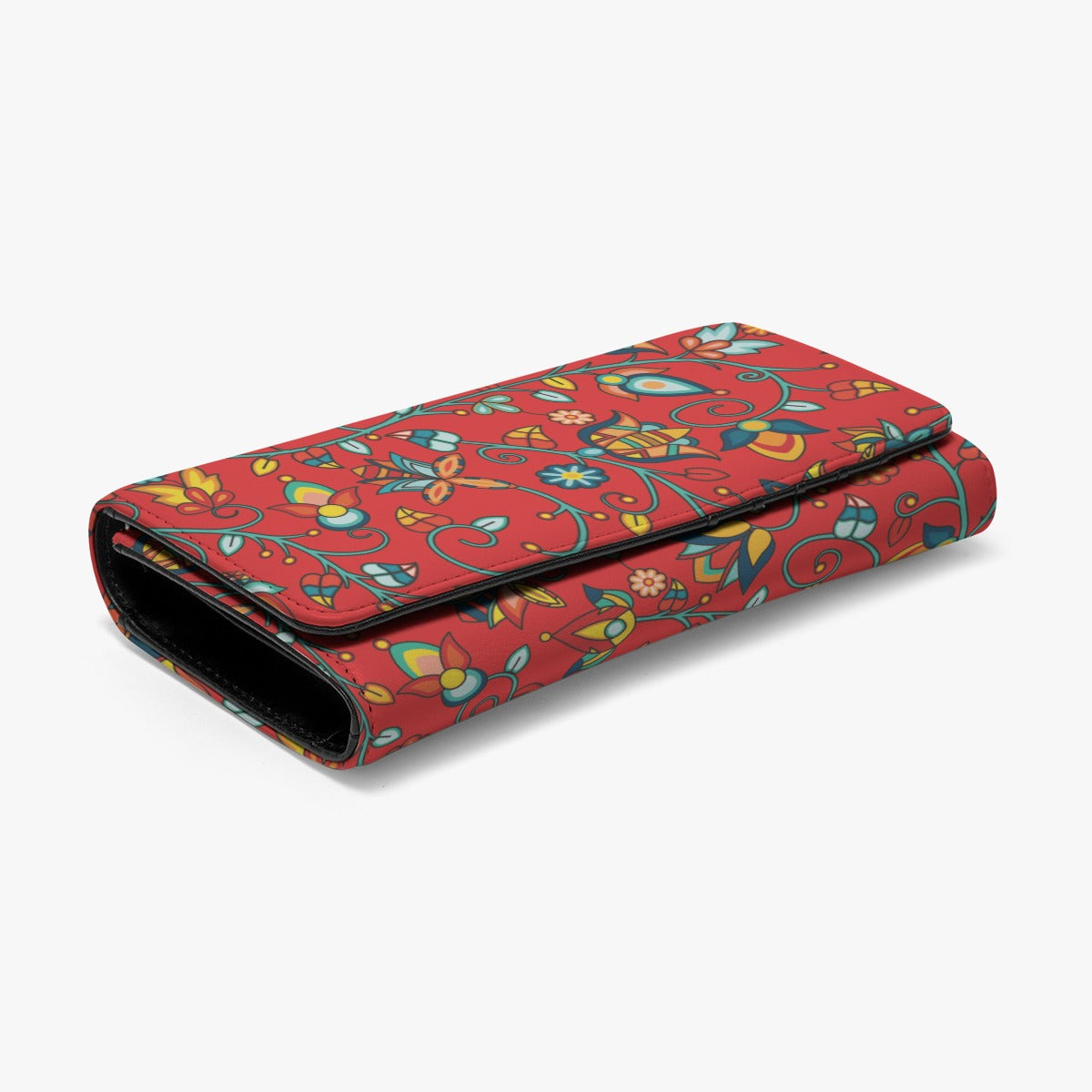 Thorny Path Red Foldable Wallet