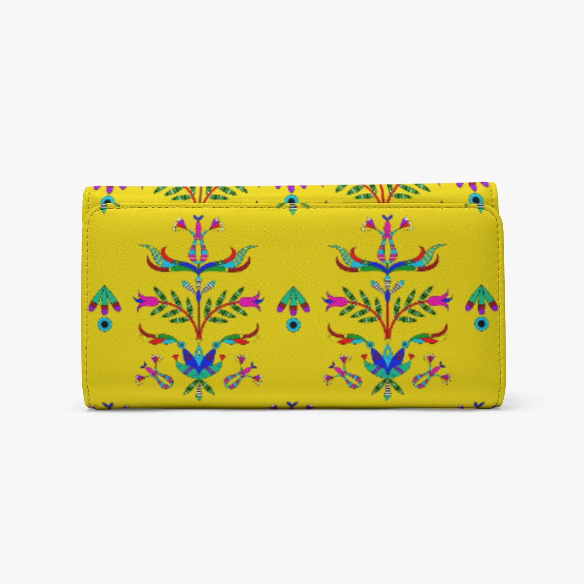 Dakota Damask Yellow Foldable Wallet