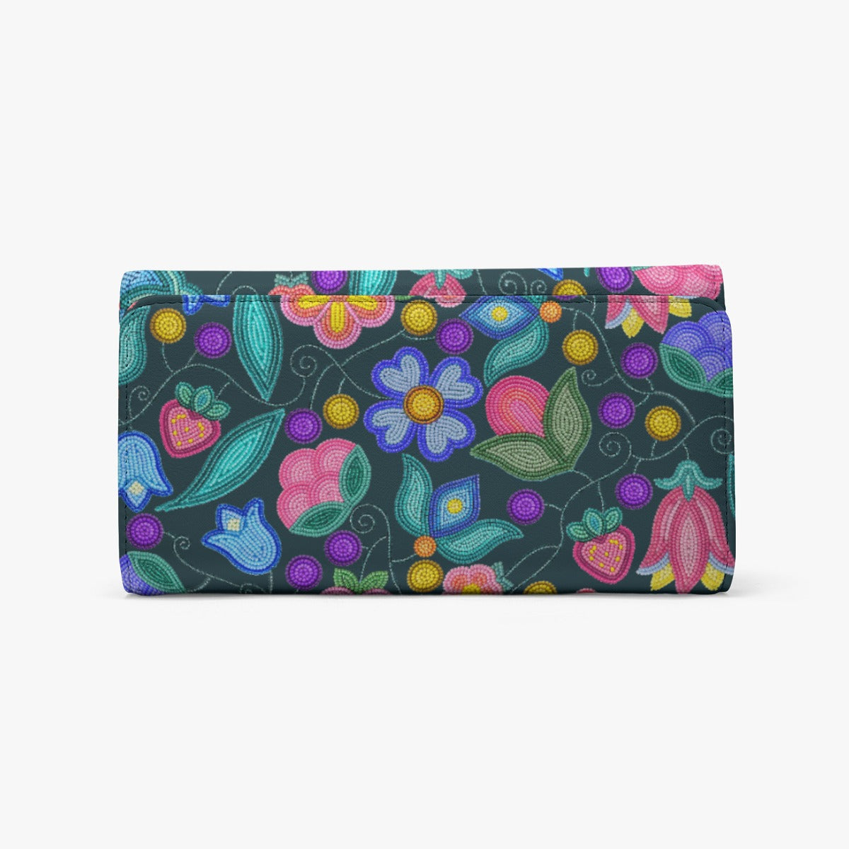 Sweet Offering Dark Teal Foldable Wallet