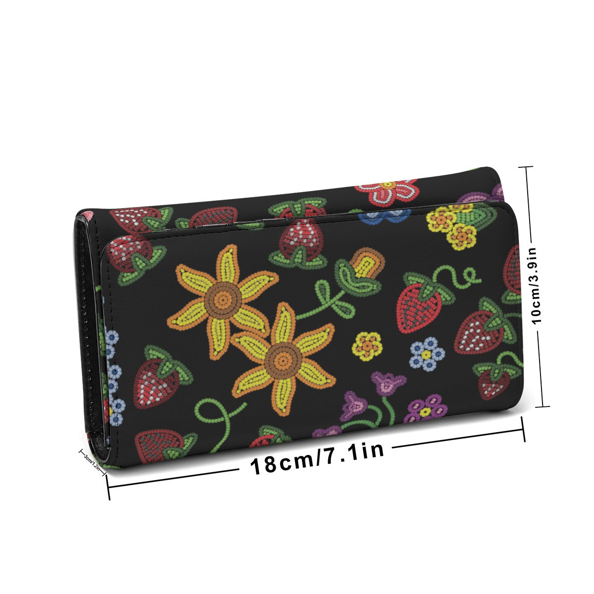 Berry Pop Midnight Foldable Wallet