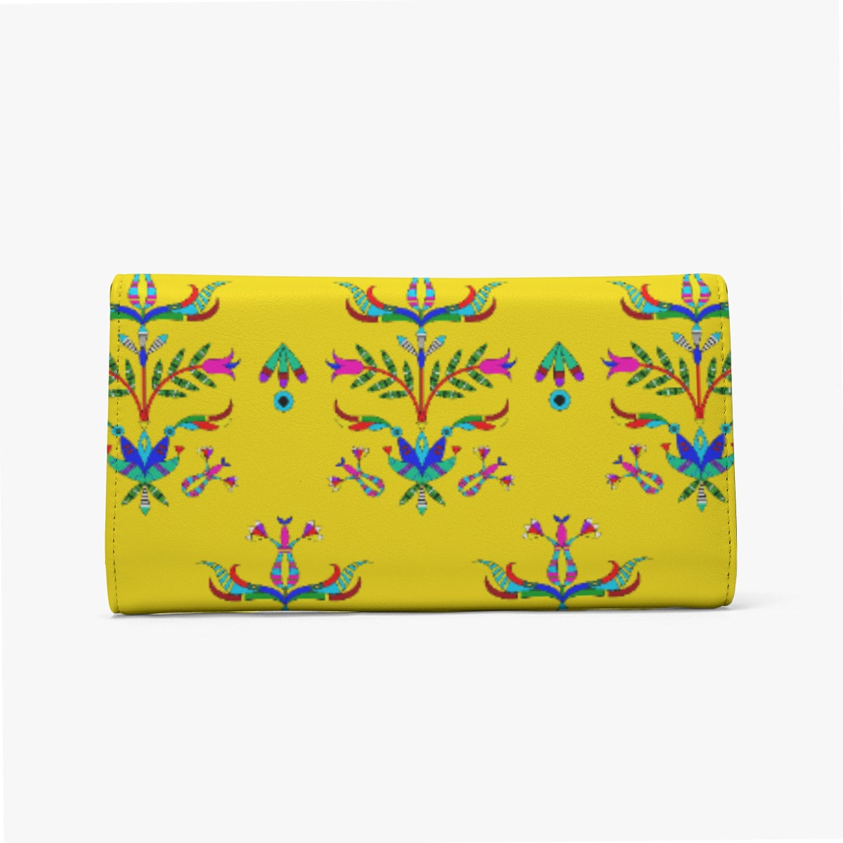 Dakota Damask Yellow Foldable Wallet