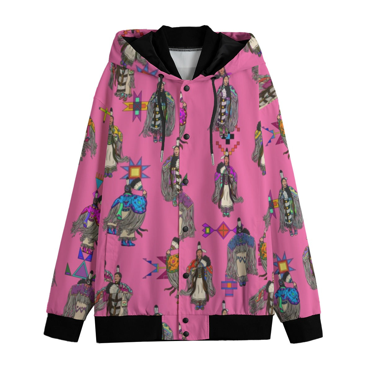 Women's Tradish Dancers Pink Men's Varsity Jacket