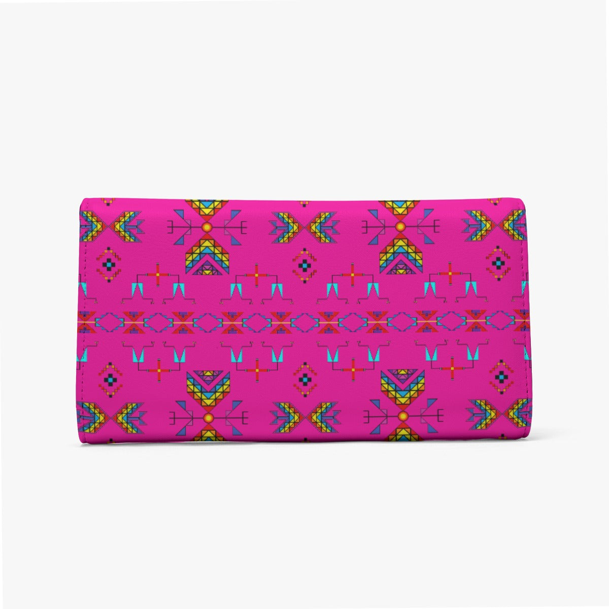 Rainy Chief Rainbow Hot Pink Foldable Wallet