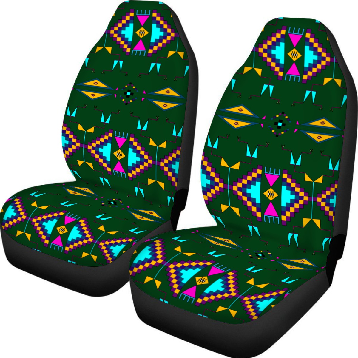 Rite of Passage Squash Leaf Universal Car Seat Cover With Thickened Back