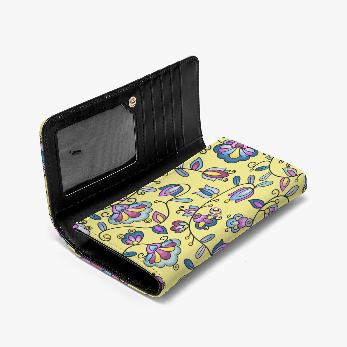 Autumn Bundle Blessing Yellow Foldable Wallet