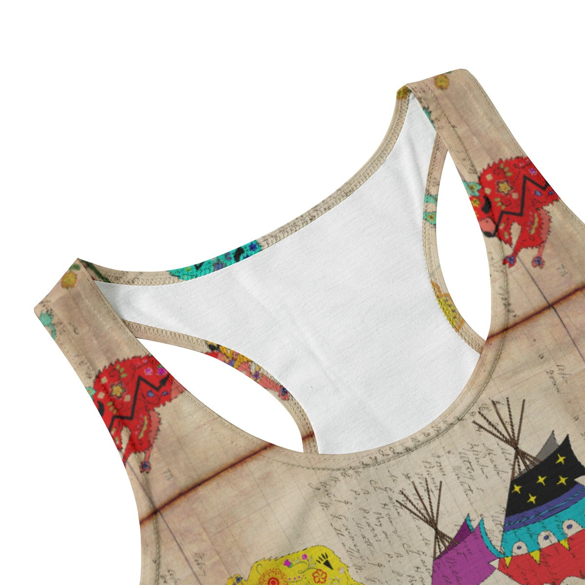 Floral Ledger Way of Life Eco-friendly Women's Tank Top