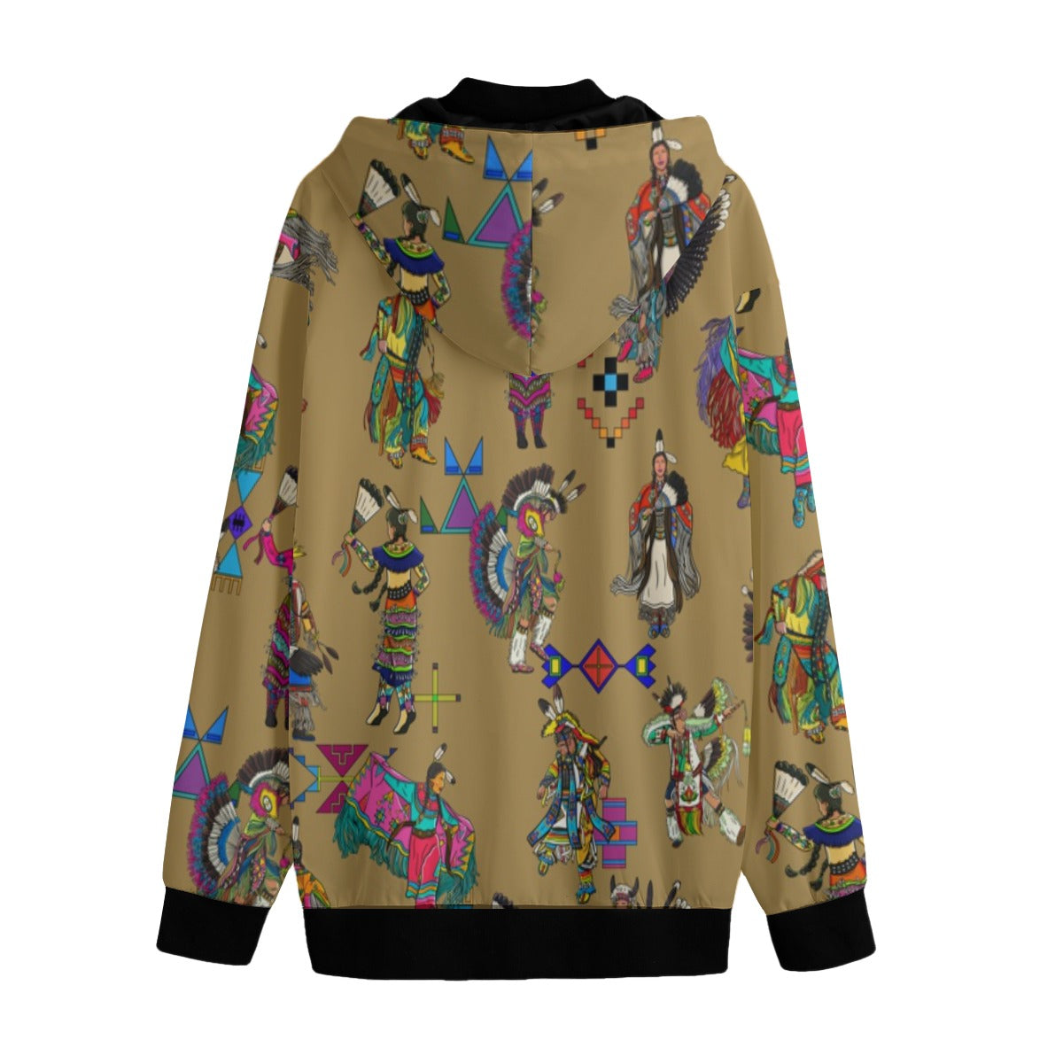 Grand Entry Dancers Earth Men's Varsity Jacket