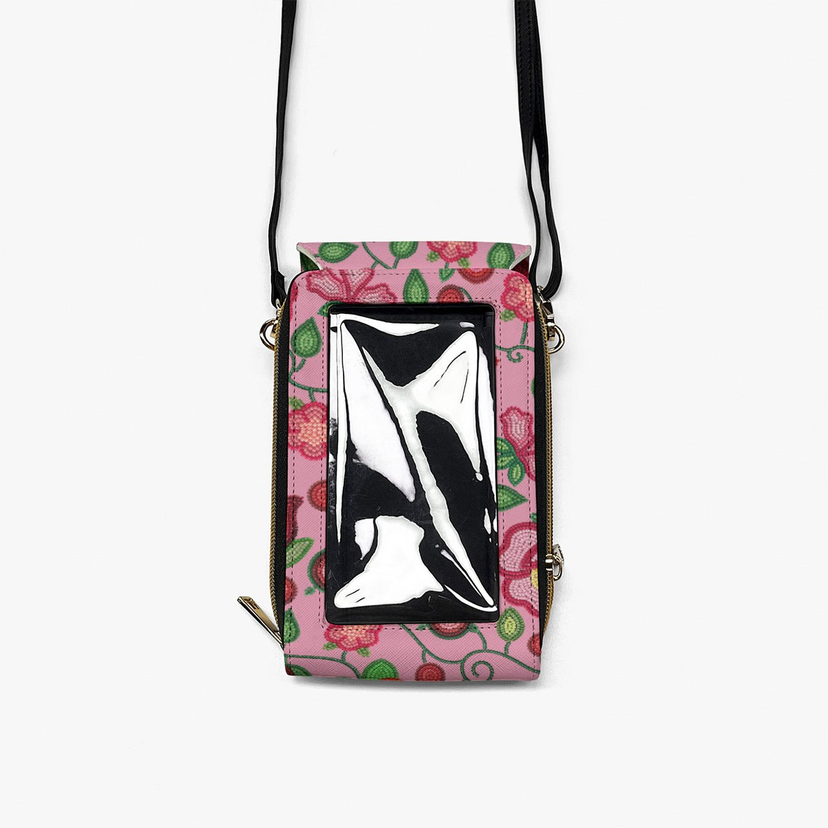 Rose Reverie Pink Mobile Phone Chest Bag