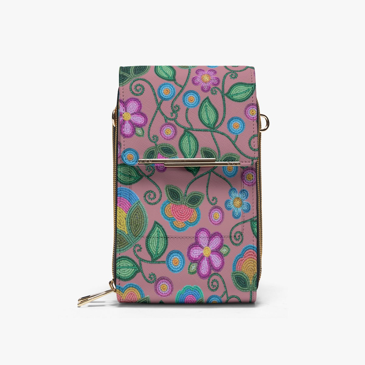 Turquoise Sunbeam Peach Mobile Phone Chest Bag