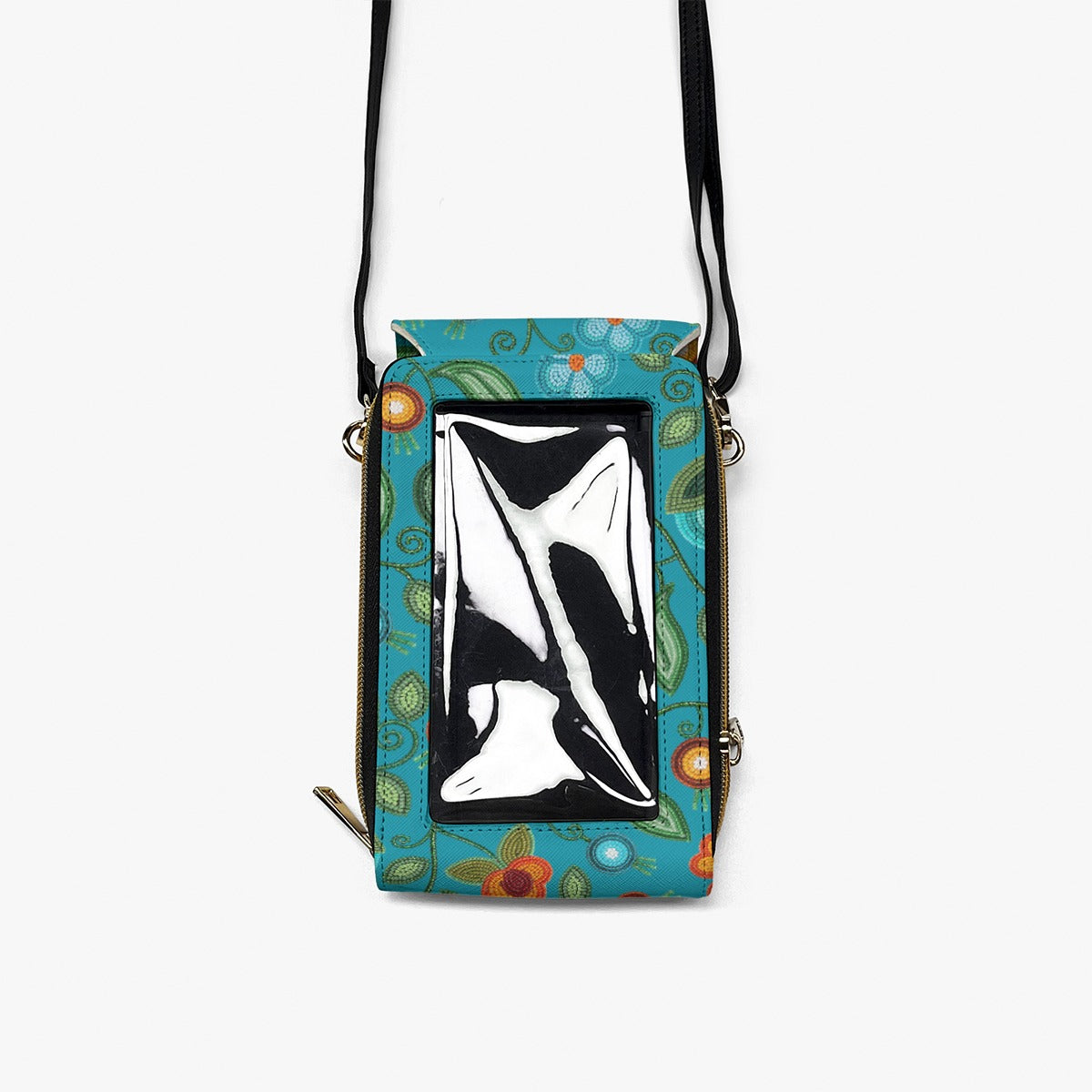 Prairie Fire Petals Ocean Mobile Phone Chest Bag