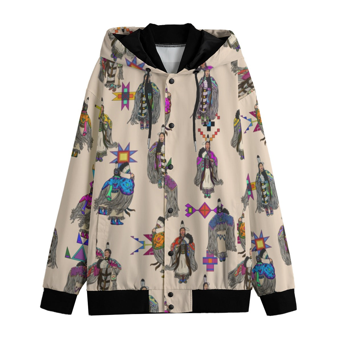 Women's Tradish Dancers  Muslin Men's Varsity Jacket