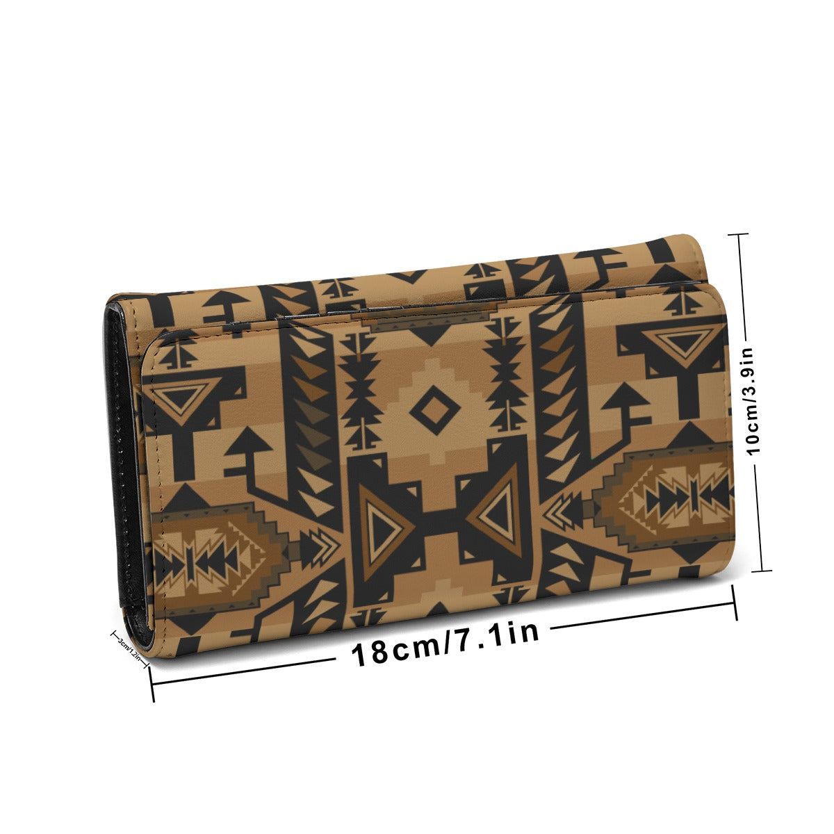 Chief Mountain Tan Foldable Wallet
