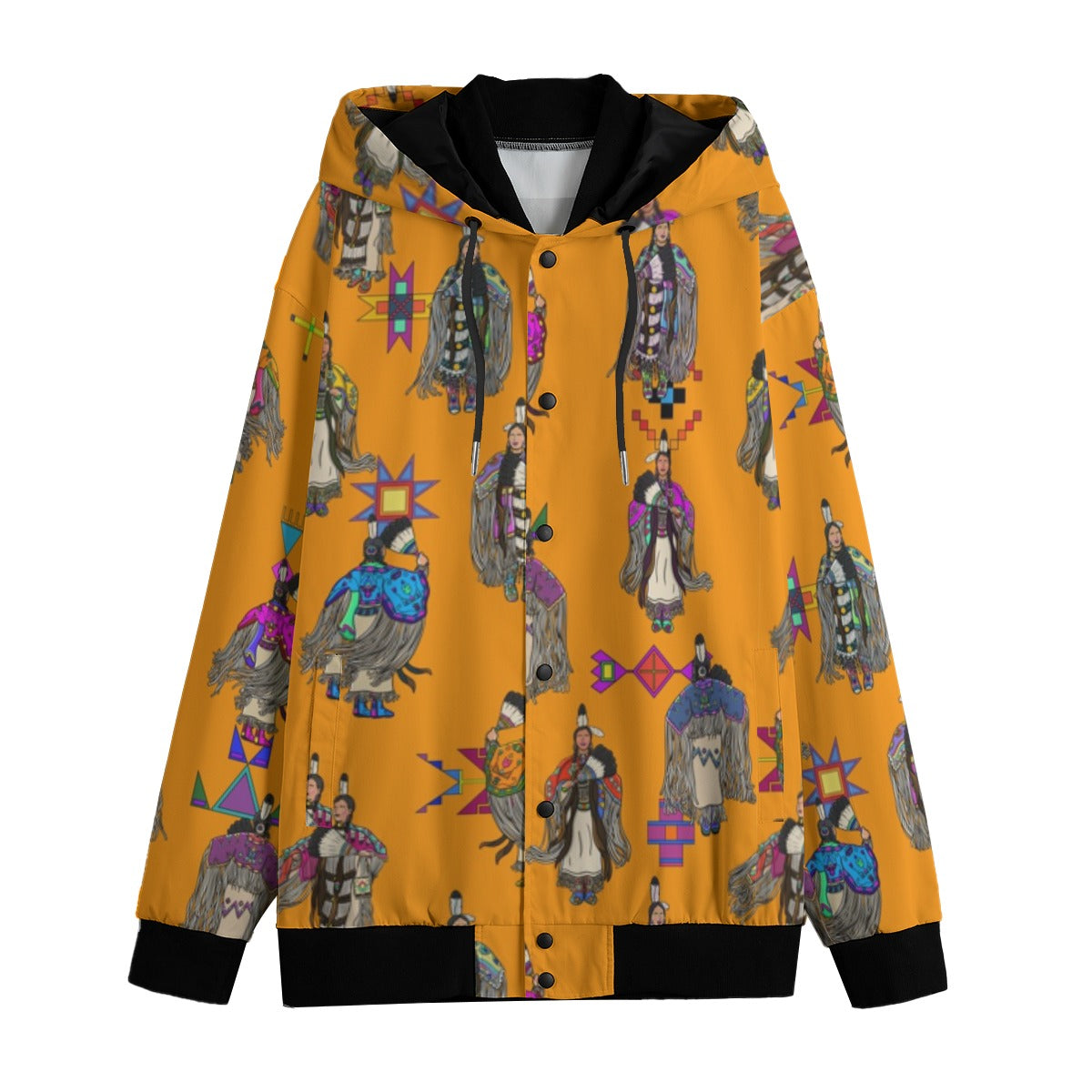 Women's Tradish Dancers Orange Men's Varsity Jacket