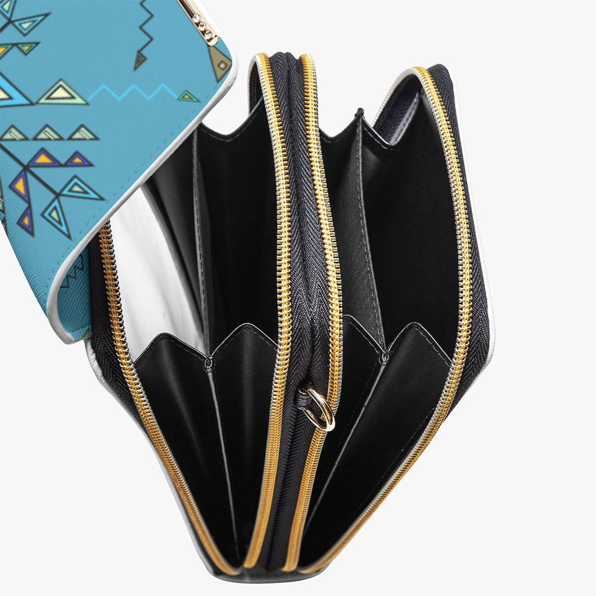 Bear Shield Blue Mobile Phone Chest Bag