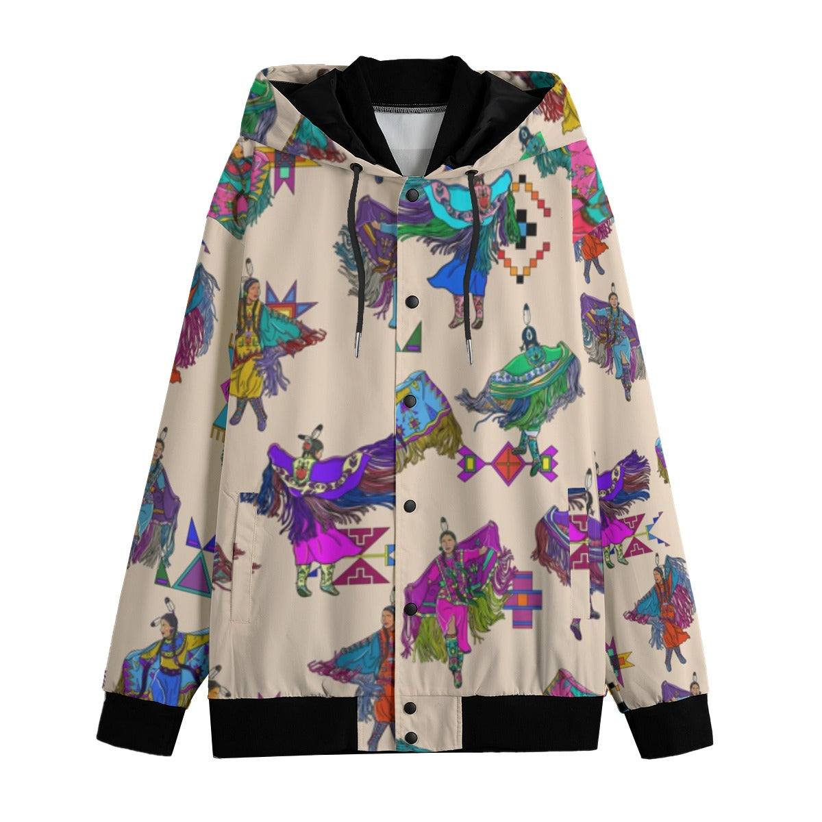 Women's Fancy Dancers Muslin Men's Varsity Jacket