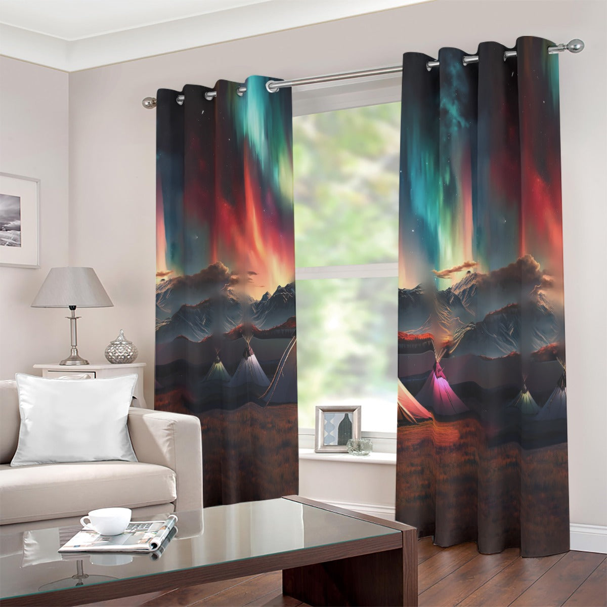 When the Sun Cried 2 Blackout Grommet Curtains | 265(gsm)