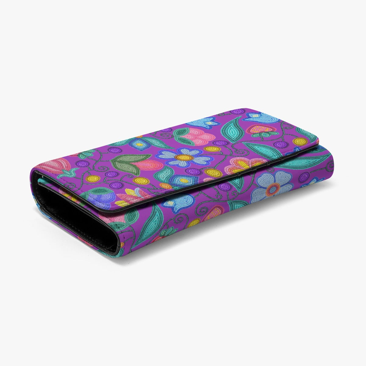 Sweet Offering Purple Foldable Wallet
