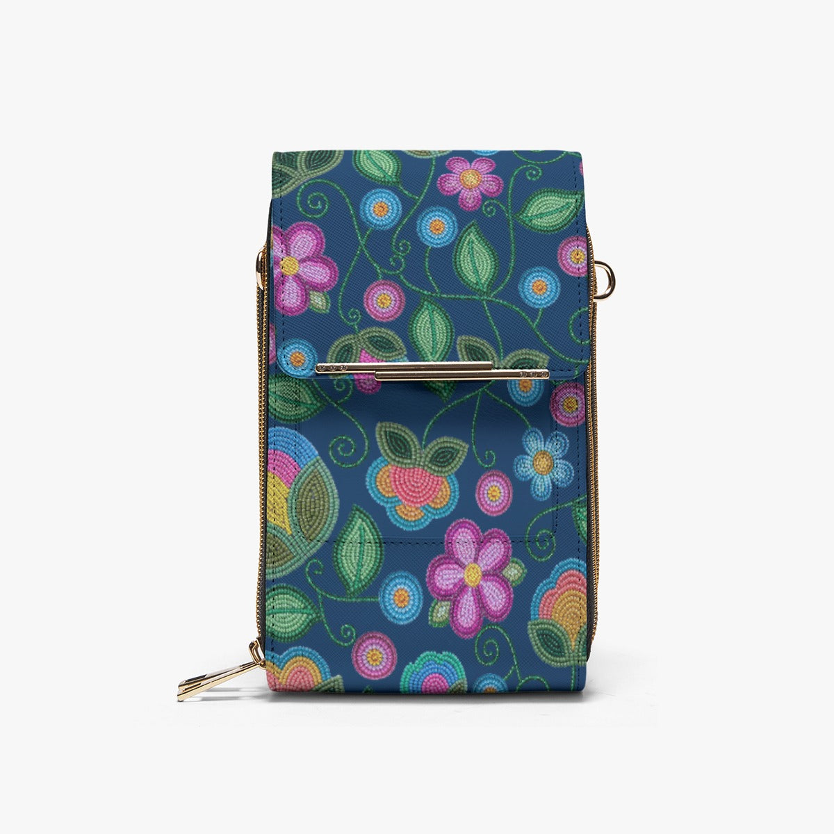 Turquoise Sunbeam Blue Mobile Phone Chest Bag