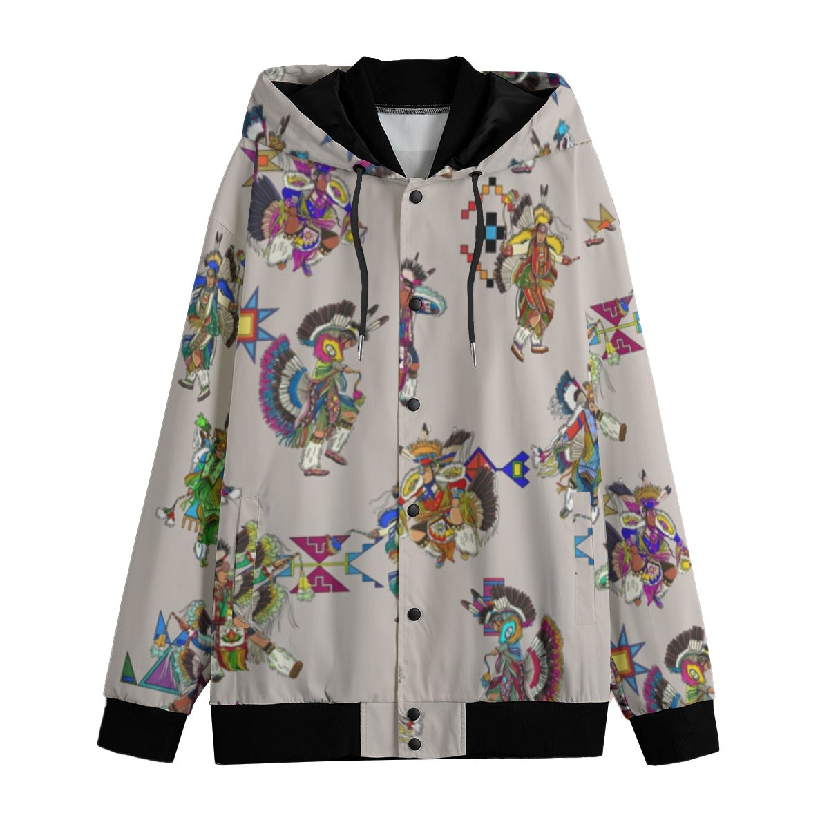 Men's Fancy Dancers Muslin Men's Varsity Jacket