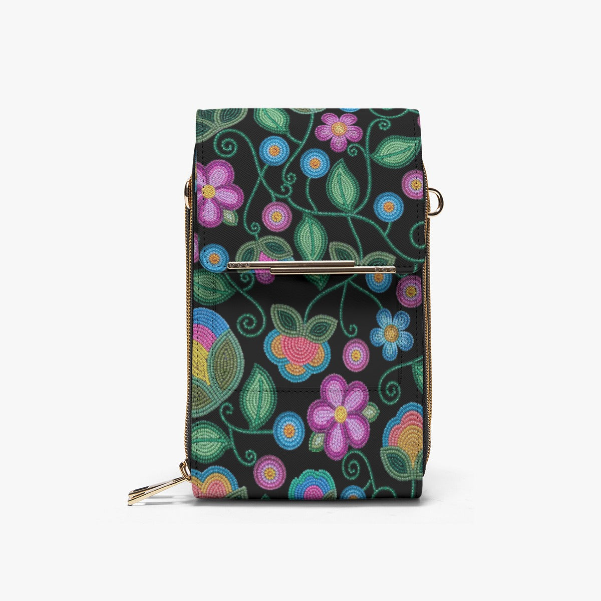 Turquoise Sunbeam Mobile Phone Chest Bag