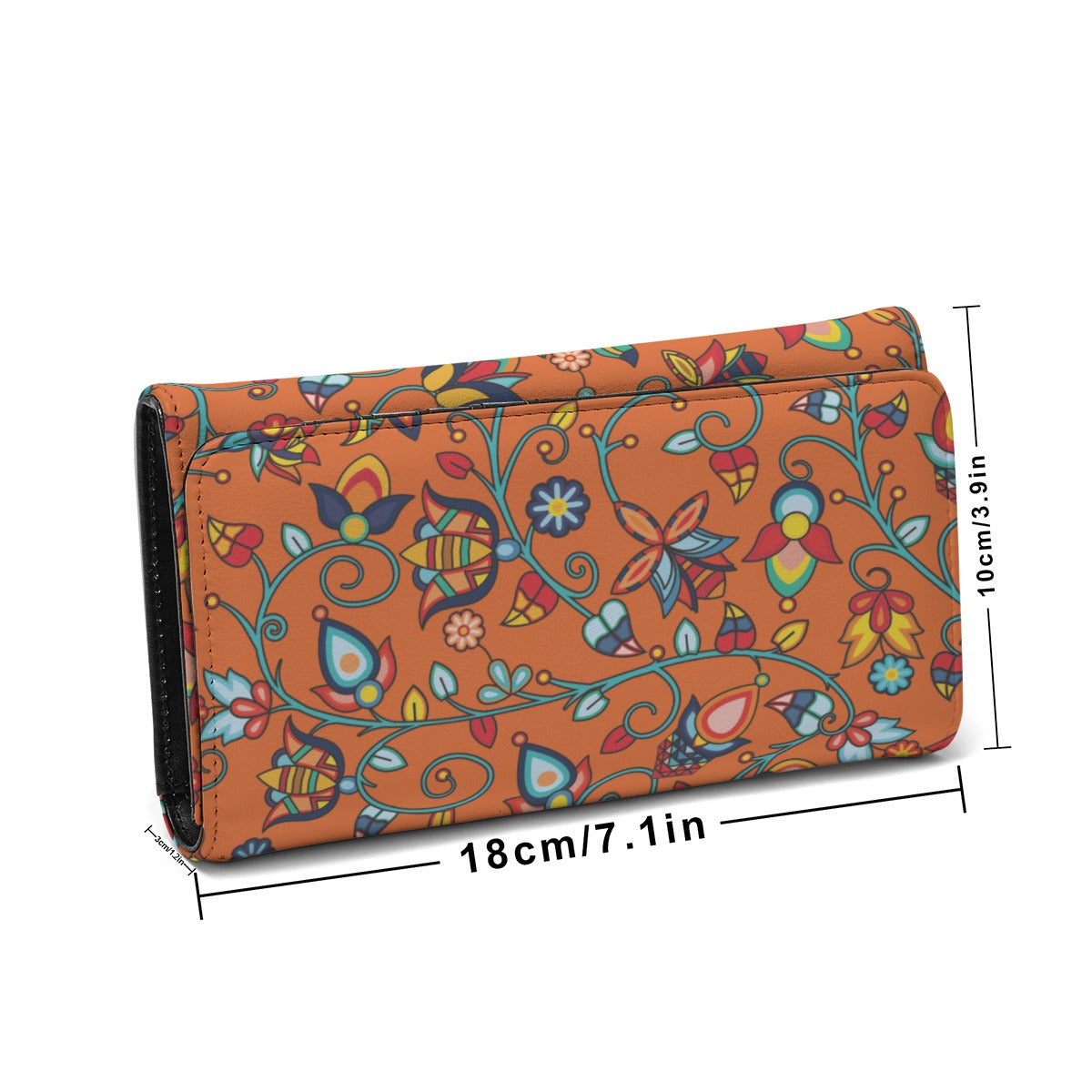 Thorny Path ECM Orange Foldable Wallet