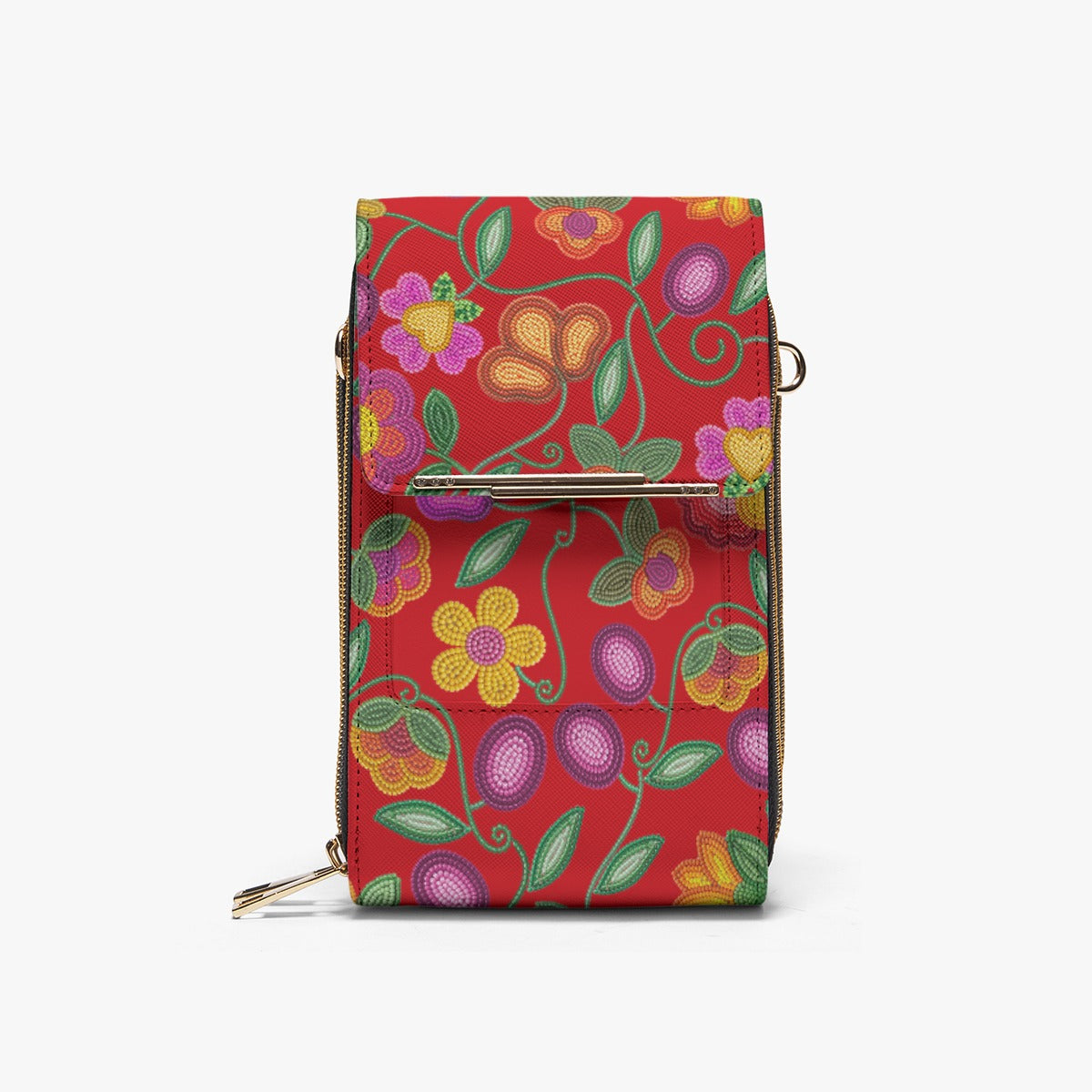 Boreal Bounty Red Mobile Phone Chest Bag