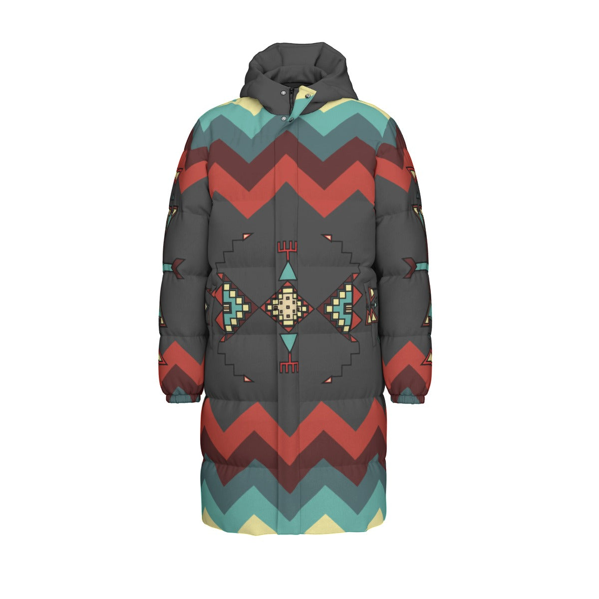 Earth Stepper Unisex Long Down Jacket