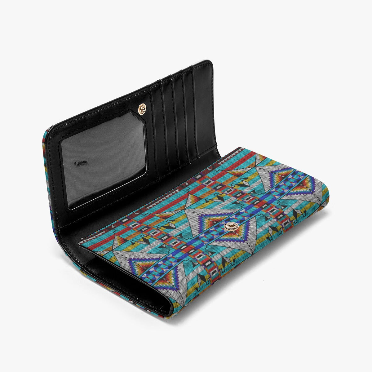 Medicine Blessing Turquoise Foldable Wallet