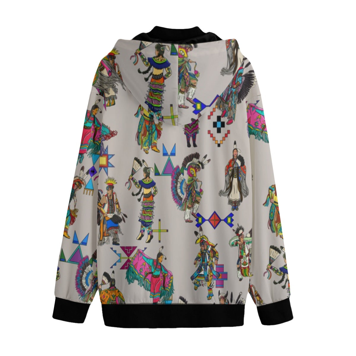 Grand Entry Dancers Muslin Men's Varsity Jacket