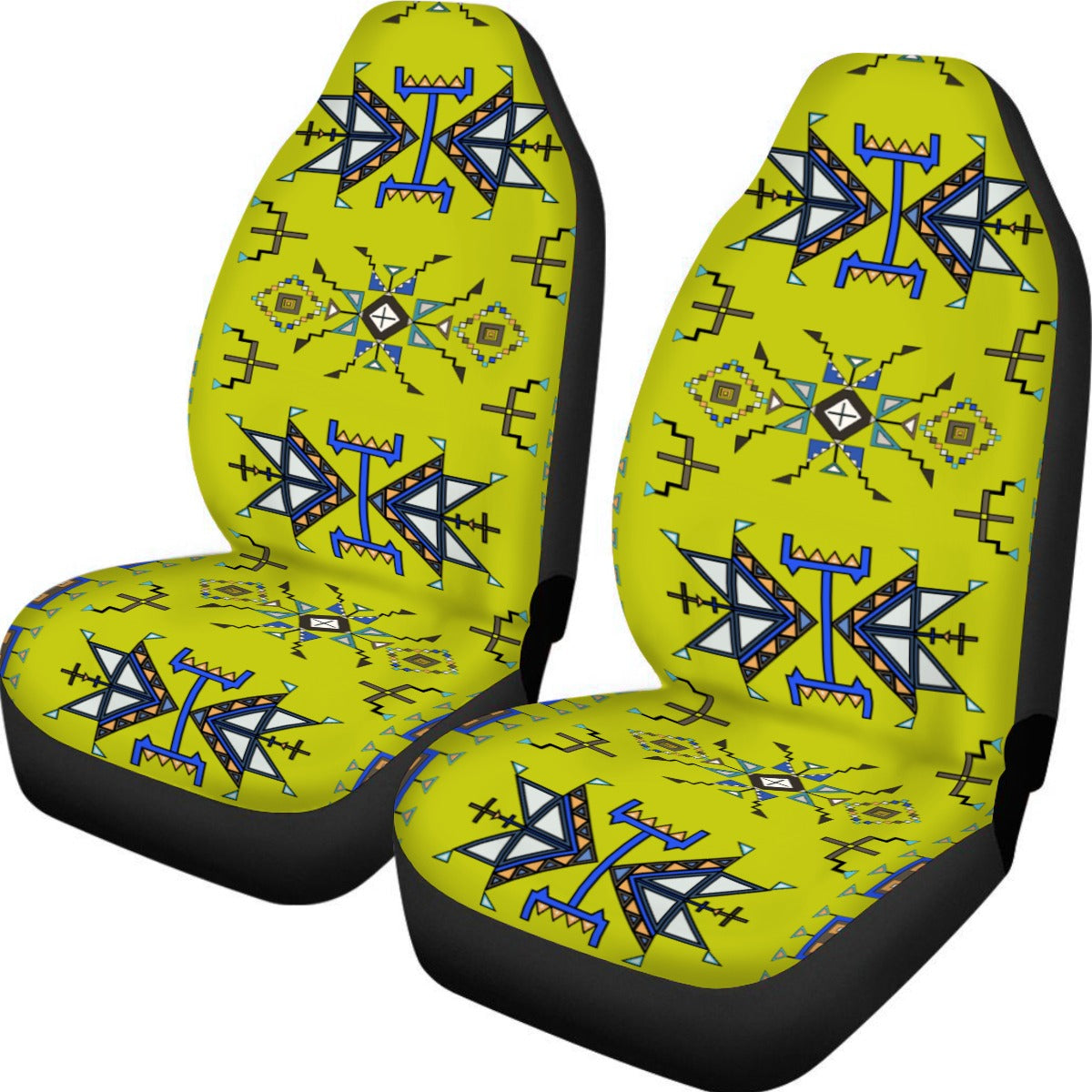 Eagle Strike Lime Universal Car Seat Cover With Thickened Back