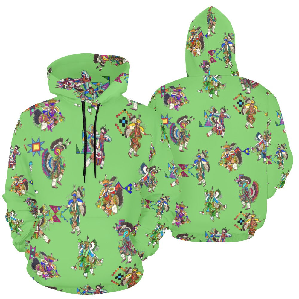 Men's Fancy Dancers Grass Hoodie for Women (USA Size)