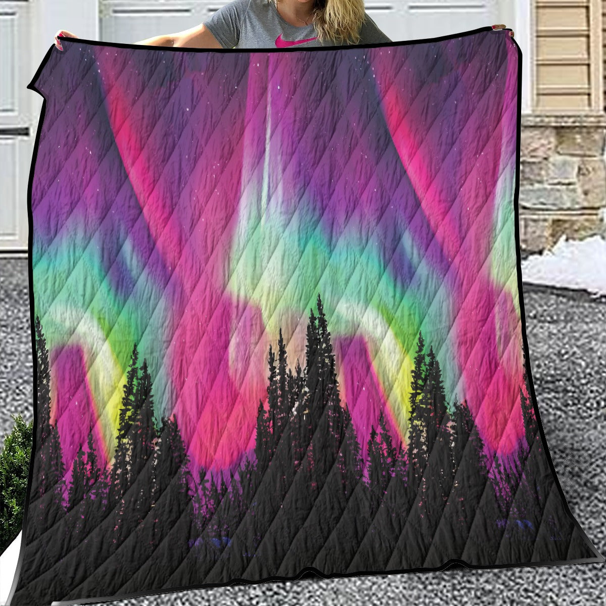 Summer Nights Lightweight & Breathable Quilt With Edge-wrapping Strips