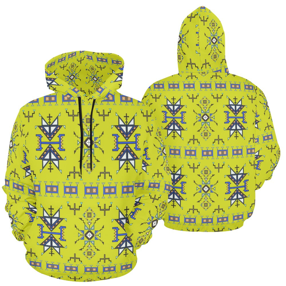 Eagle Strike Lime Hoodie for Men (USA Size)