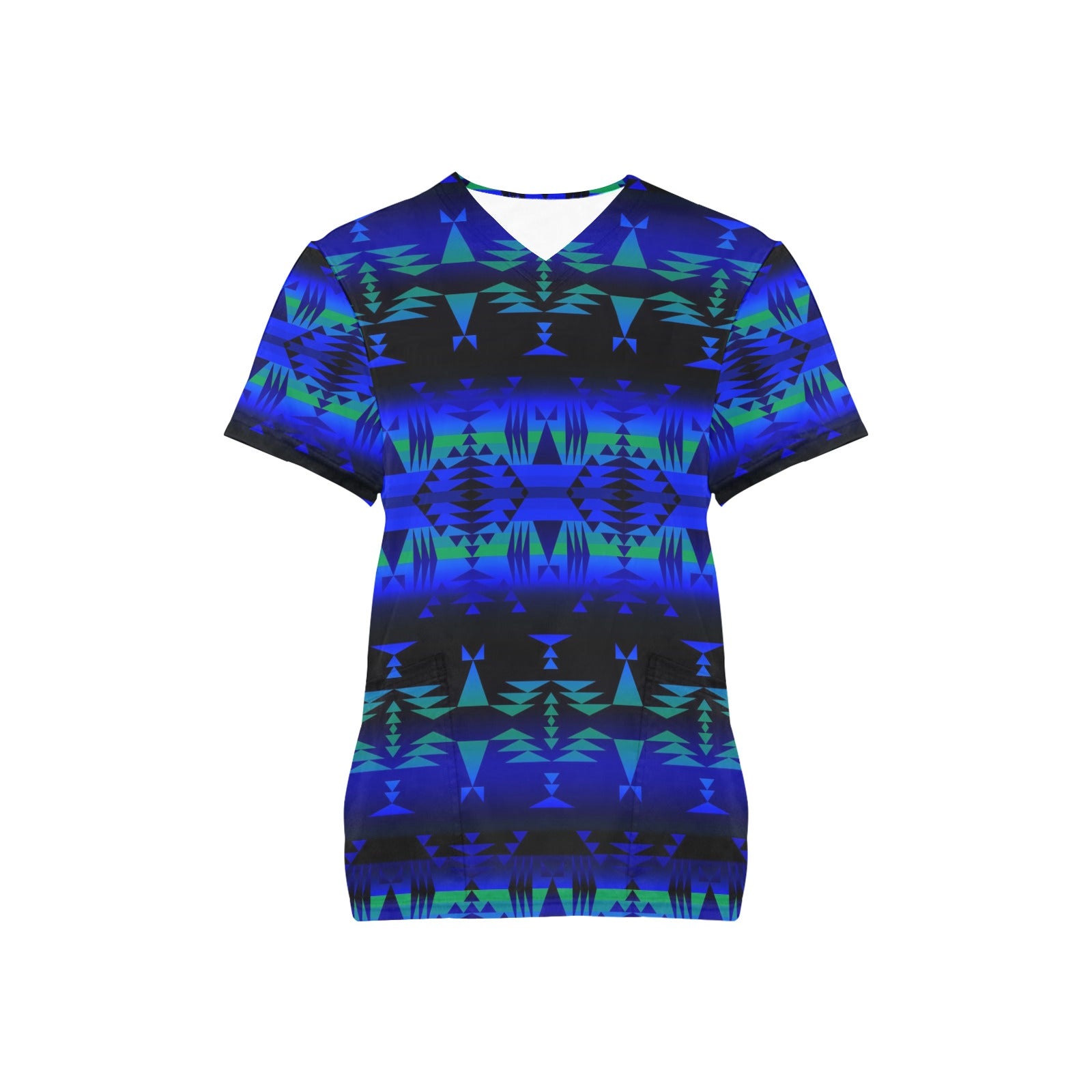 Between the Blue Ridge Mountains Scrub Top