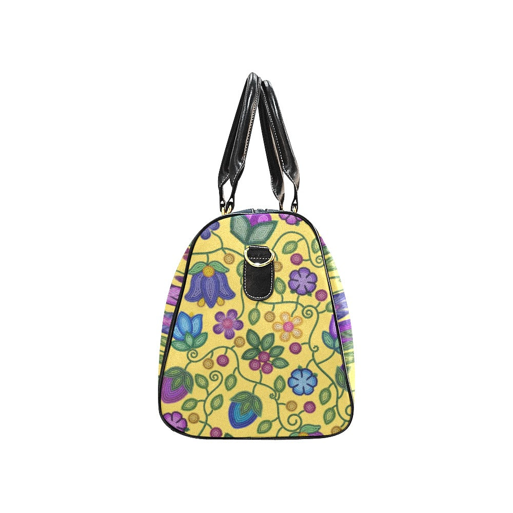Bloom Uplift Yellow Waterproof Travel Bag/Small