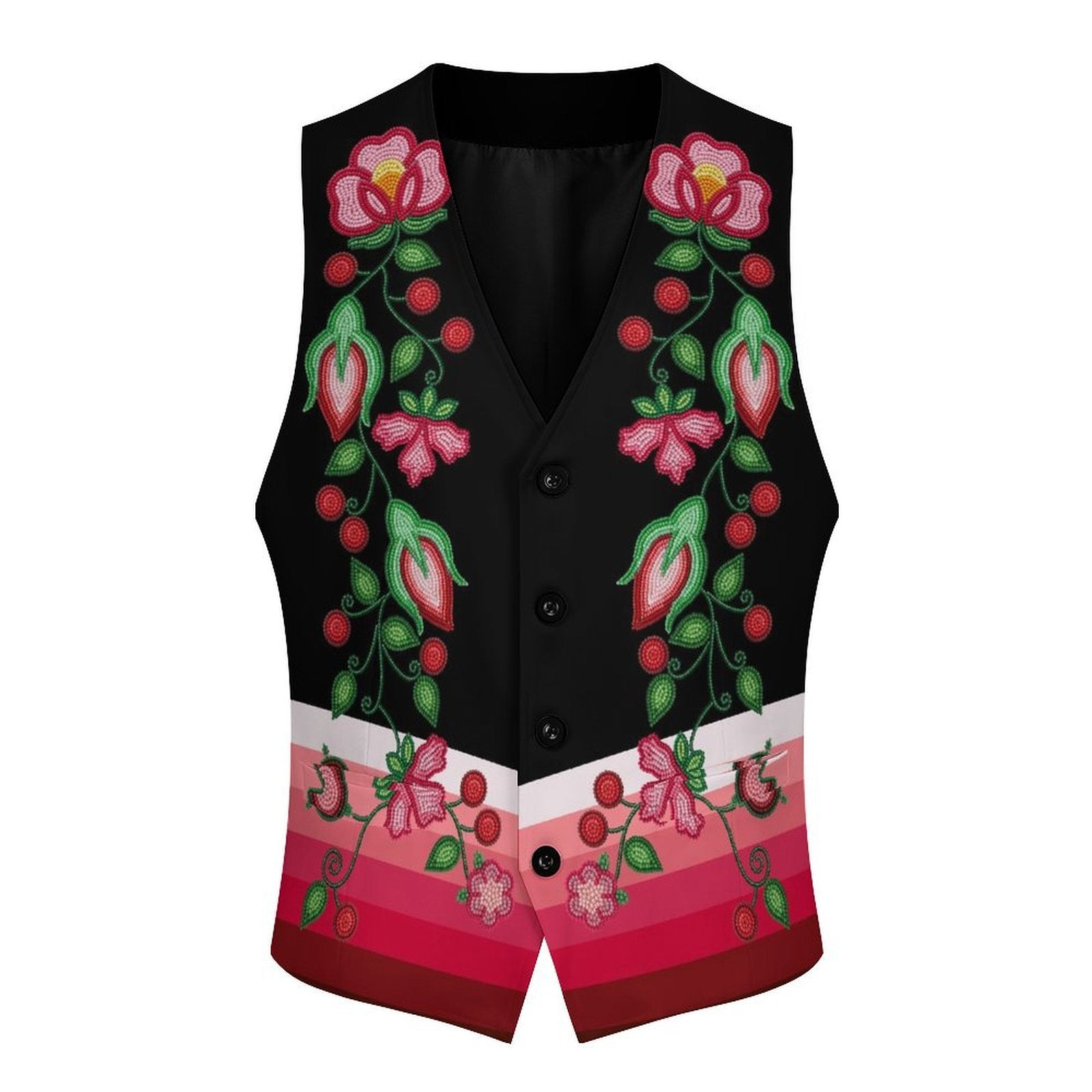 Rose Reverie Women's Sleeveless Suit Vest