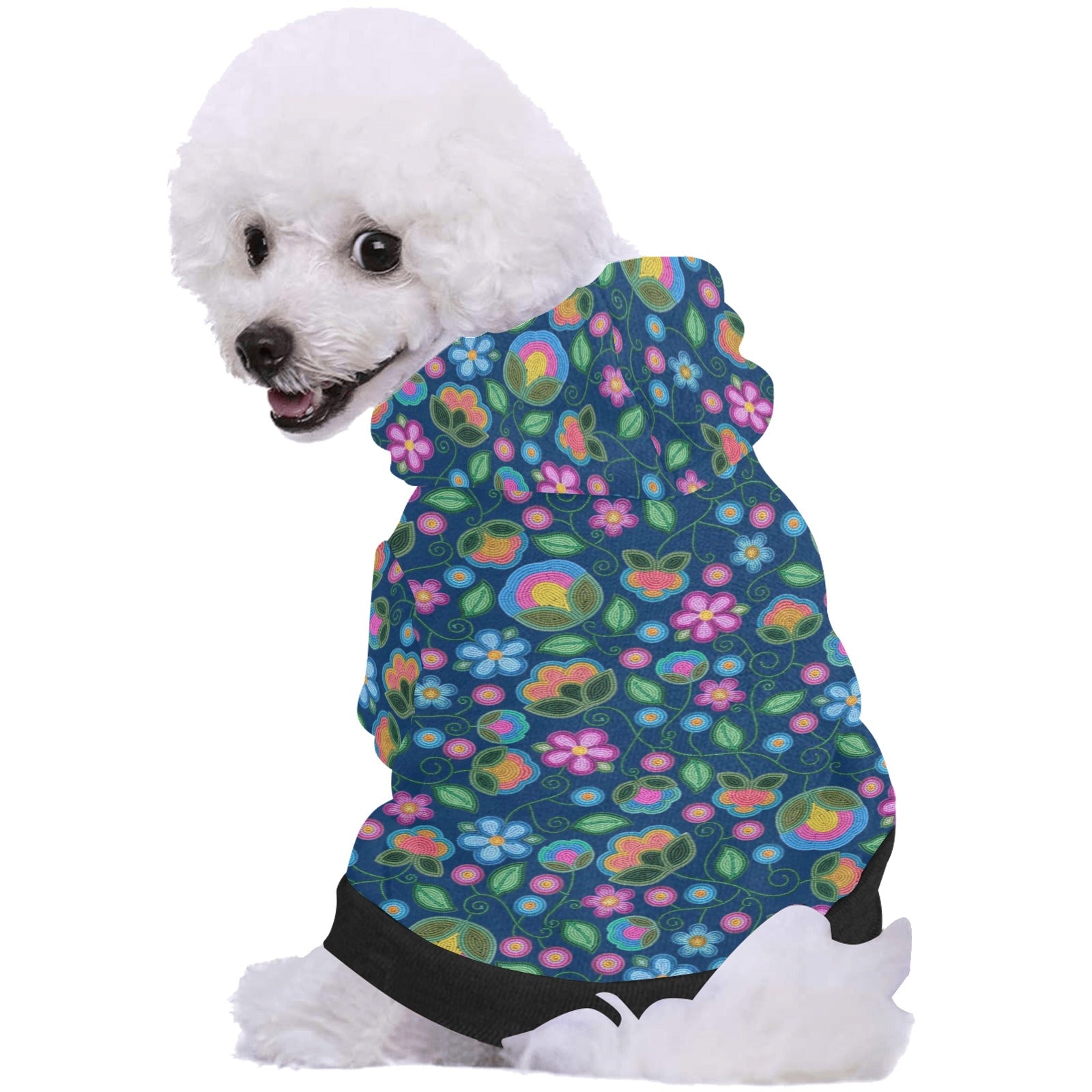 Turquoise Sunbeam Blue Pet Dog Hoodie