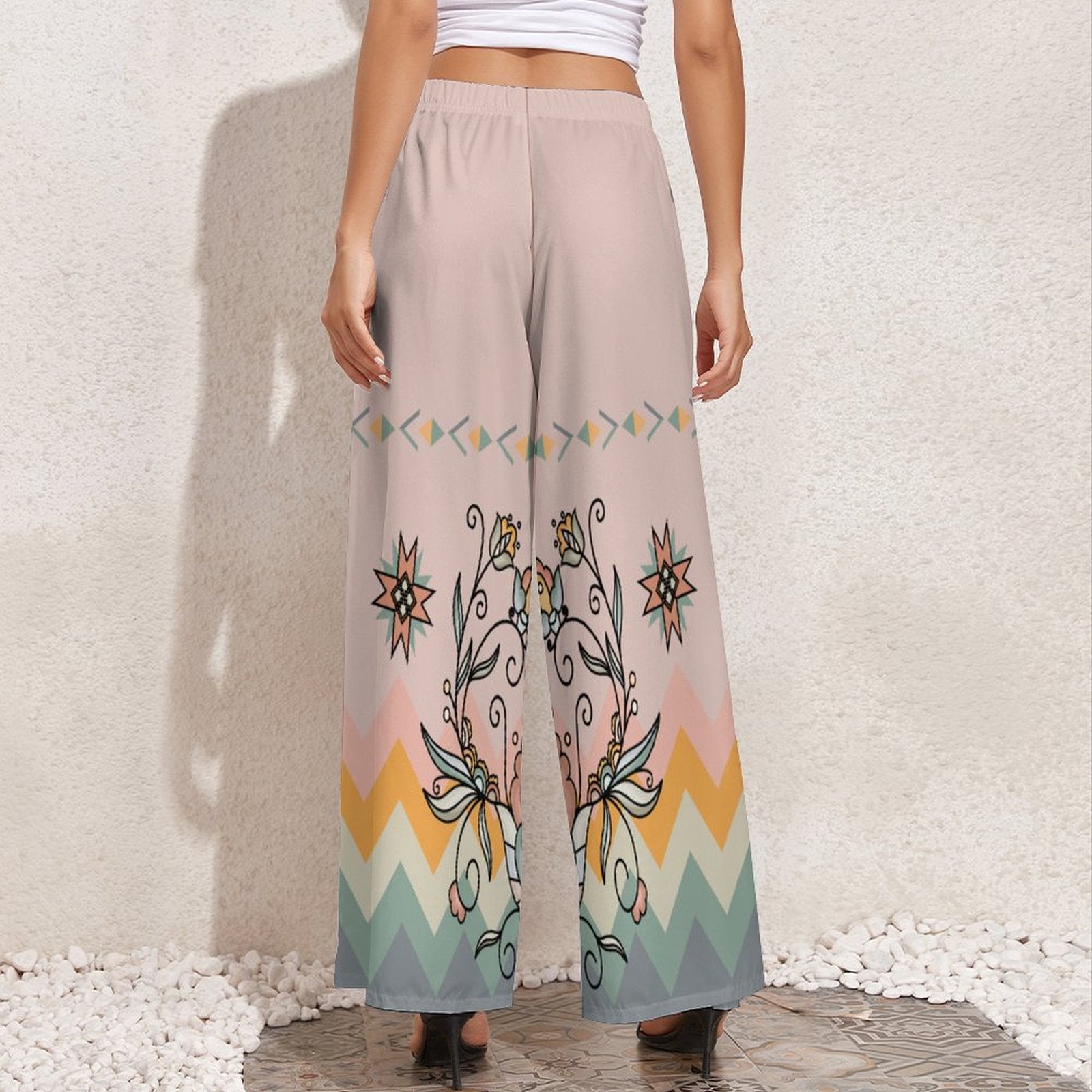 Falling Leaf Rising Bloom Ribbon Pant