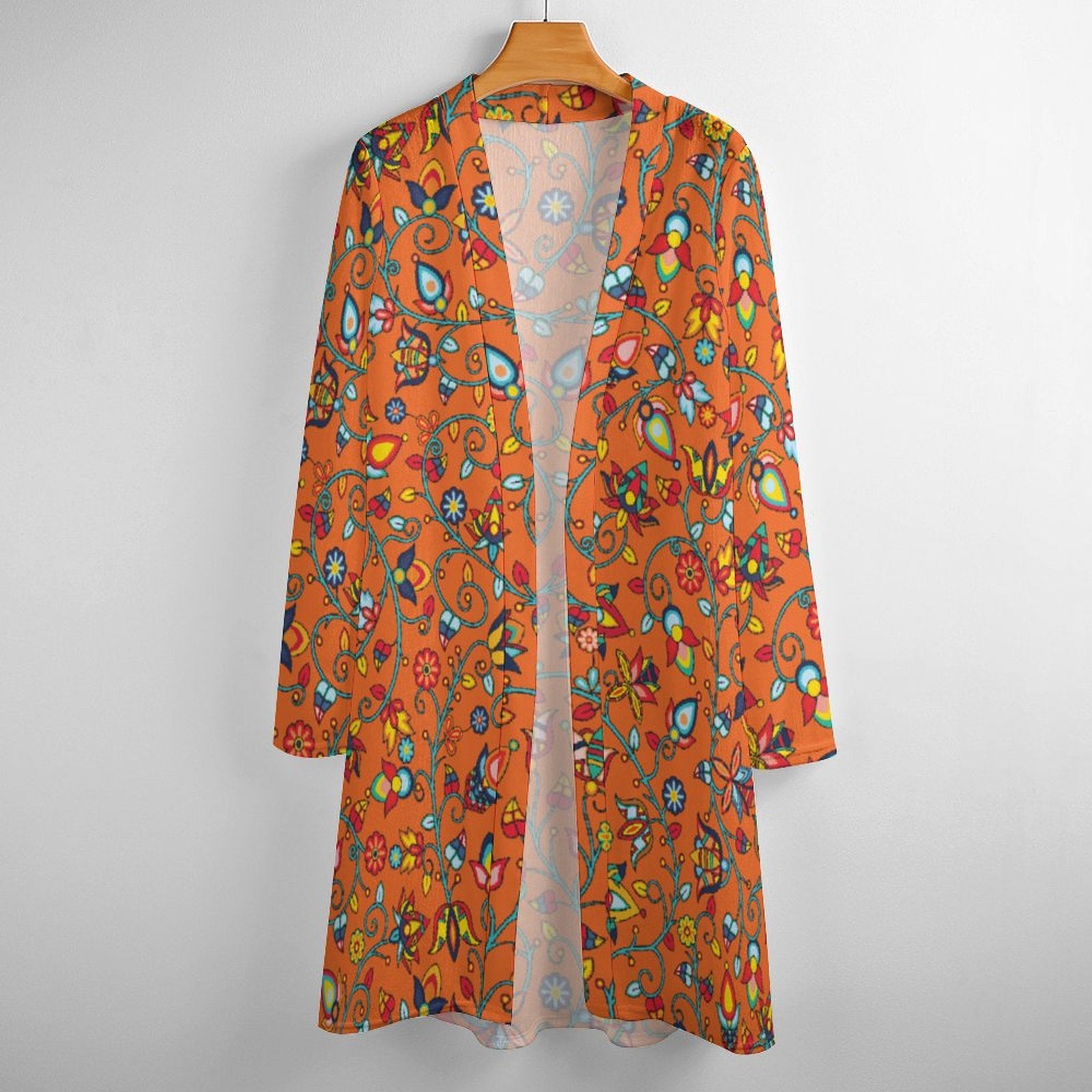 Thorny Path ECM Orange Cardigan