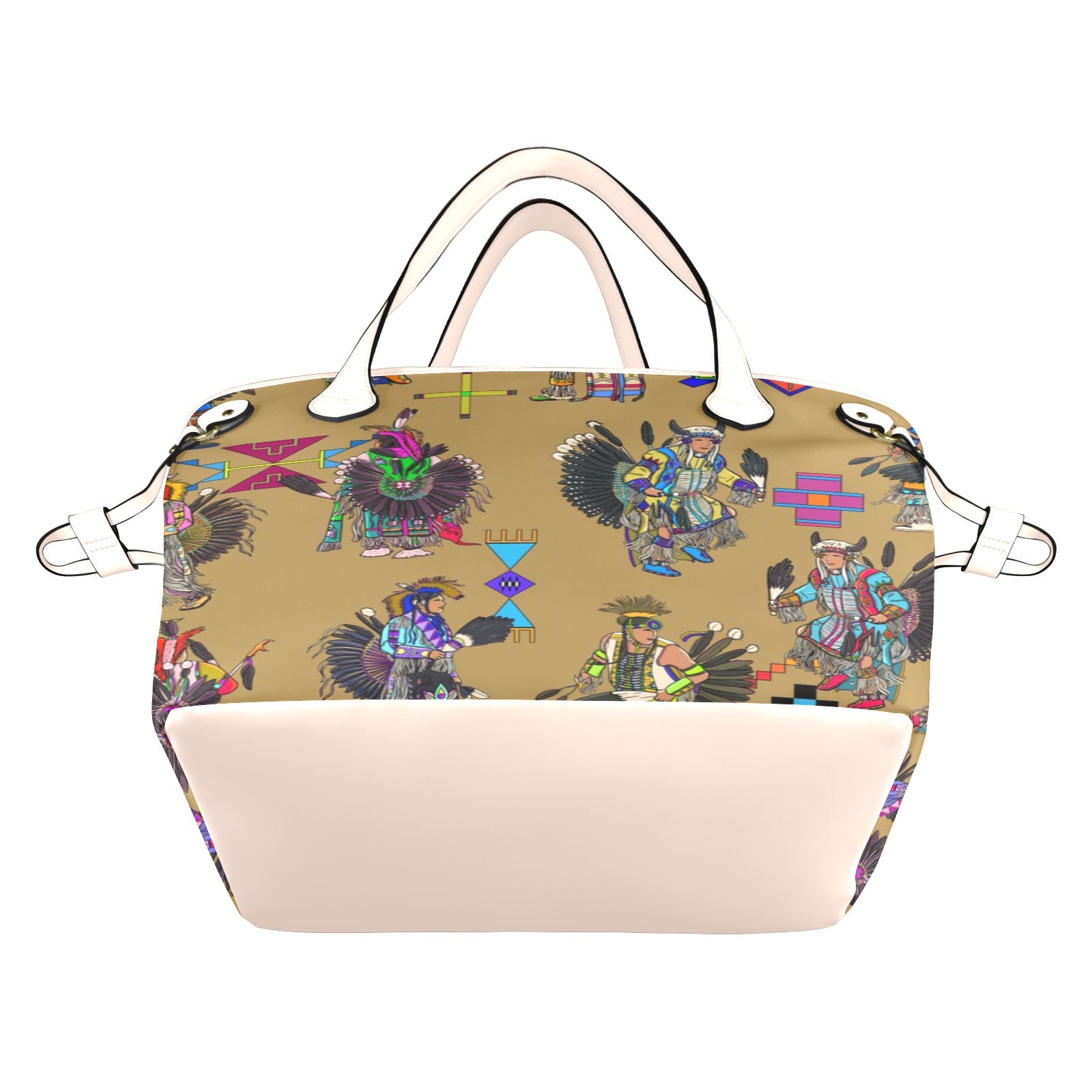 Men's Tradish Dancers Earth Clover Canvas Tote Bag