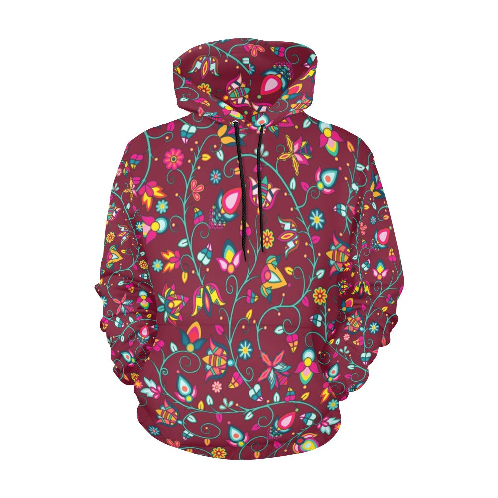 Thorny Path Cranberry Hoodie for Women (USA Size)