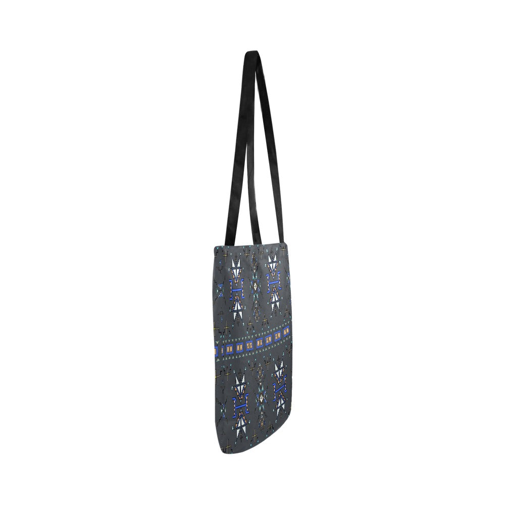 Eagle Strike Gray Reusable Shopping Bag (Two sides)