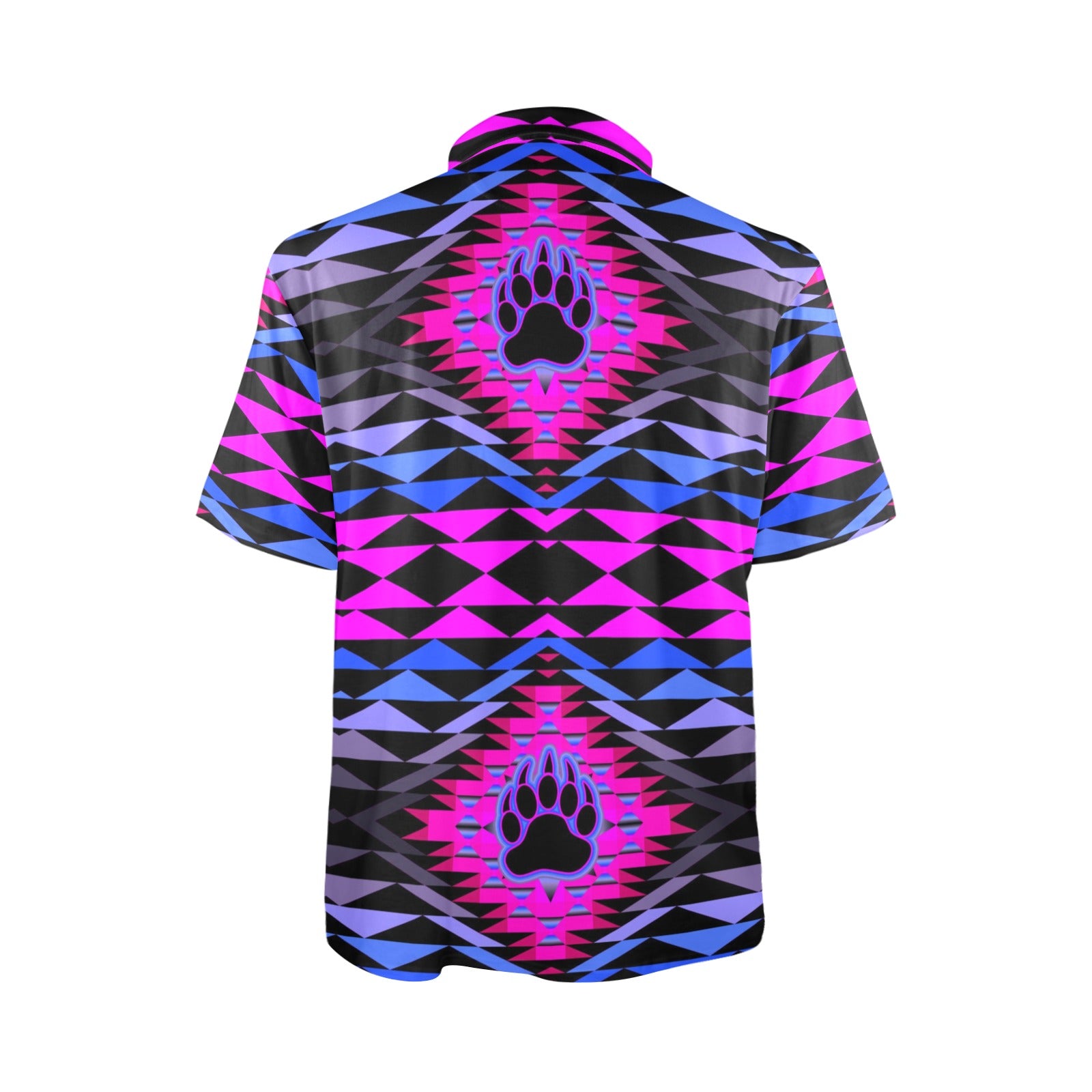 Sunset Bearpaw Blanket Pink Polo Shirt