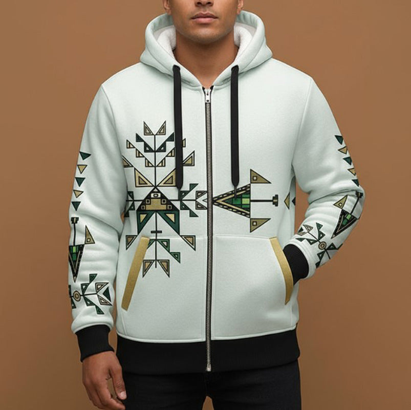 Bear Shield Men's Sherpa Hoodie