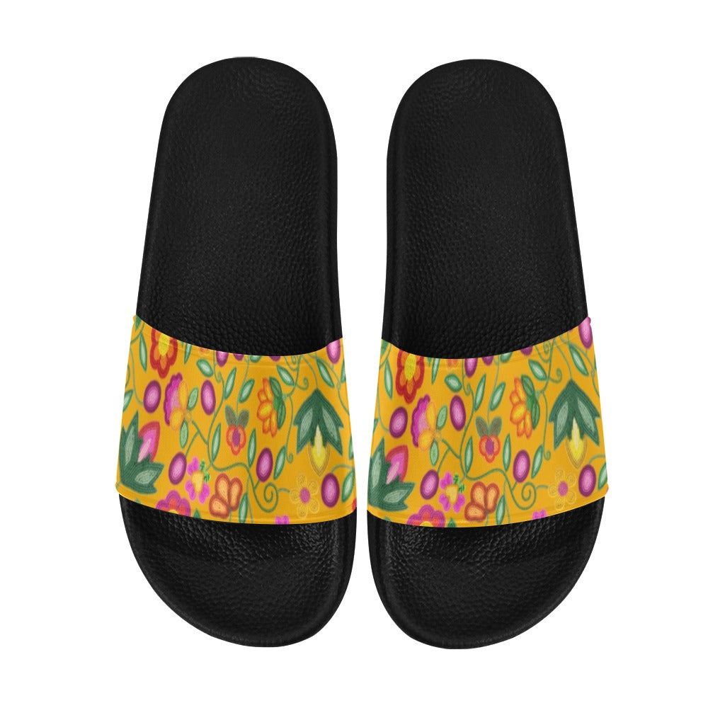 Boreal Bounty Yellow Men's Slide Sandals