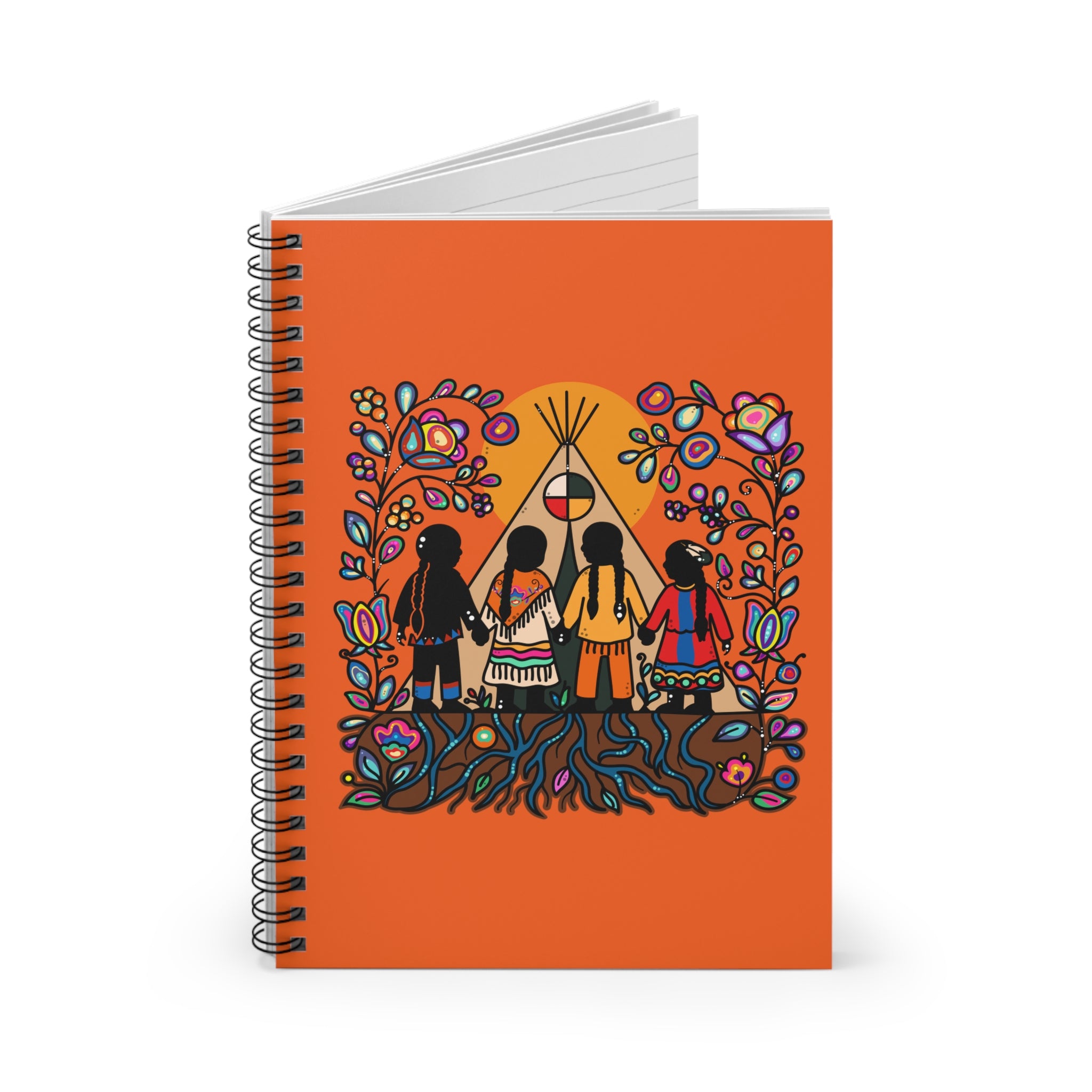 Rooted in Culture Spiral Notebook