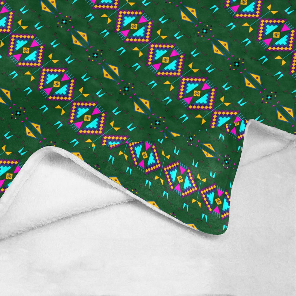Rite of Passage Squash Leaf Ultra-Soft Micro Fleece Blanket 50"x60"