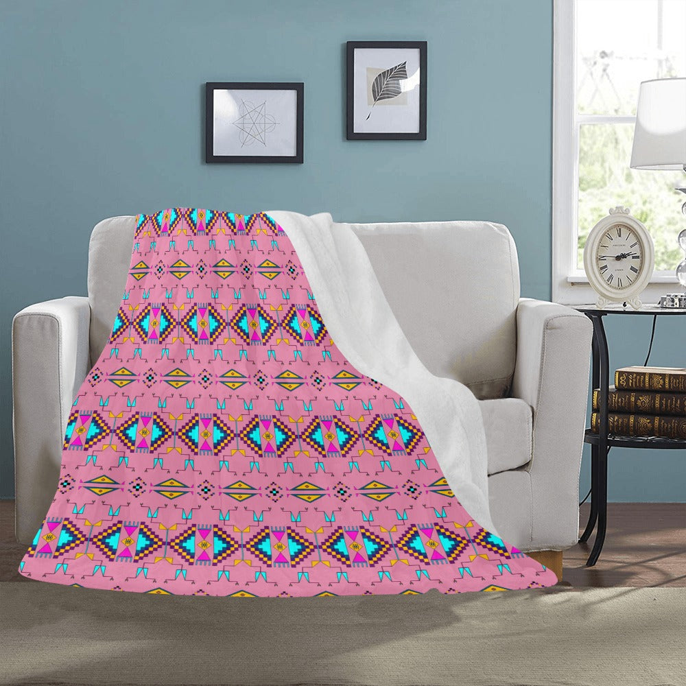 Rite of Passage Pink Ultra-Soft Micro Fleece Blanket 50"x60"